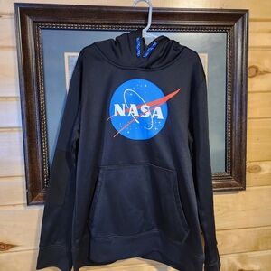 Lands' End Black NASA Kids Hoodie